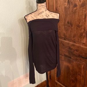 James Perse Off the Shoulder Shirt